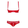 Conjunto 3 Piezas De Obsessive Rojo Lovica