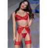Conjunto 4 Piezas Chilirose Rojo CR-4413