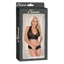 Conjunto De Exposed Bra Crotchless Panty B574