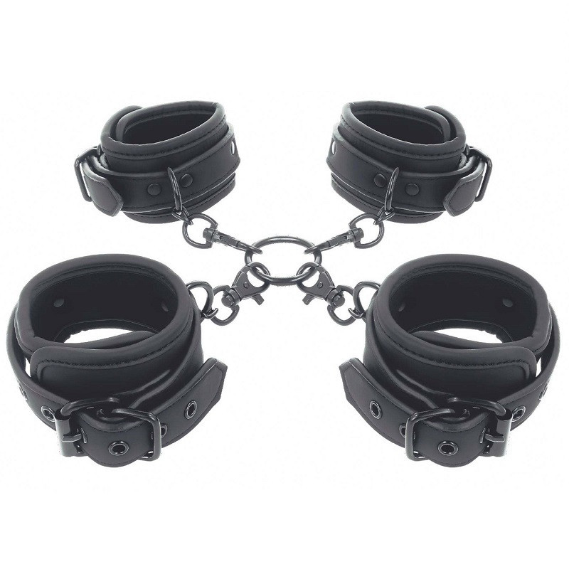 Conjunto Esposas Fetish Submissive Manos y Tobillos