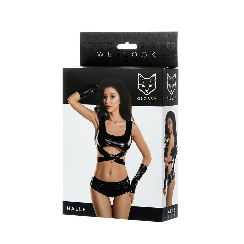 Conjunto Glossy 3 Piezas Wetlook Halle