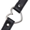 Gargantilla Choker Latetobed Negra Con corazón