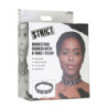 Gargantilla Choker Strict Piedras Blancas Y Anilla