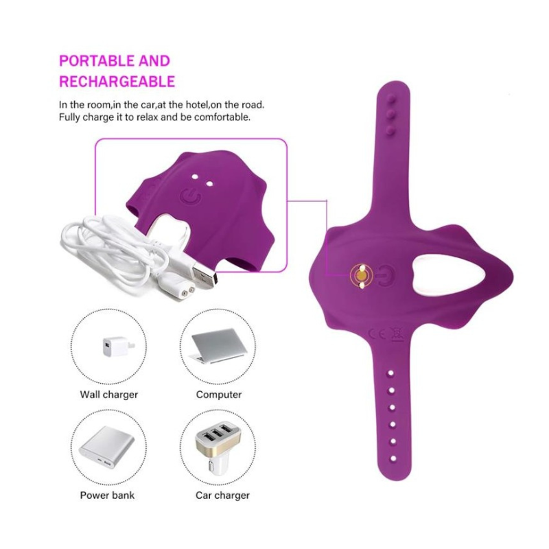 Control Remoto Estimulador de Clítoris Recargable Seventeen Action