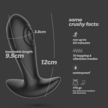 Control Remoto Estimulador Vibrador Prostático Octo Crushious