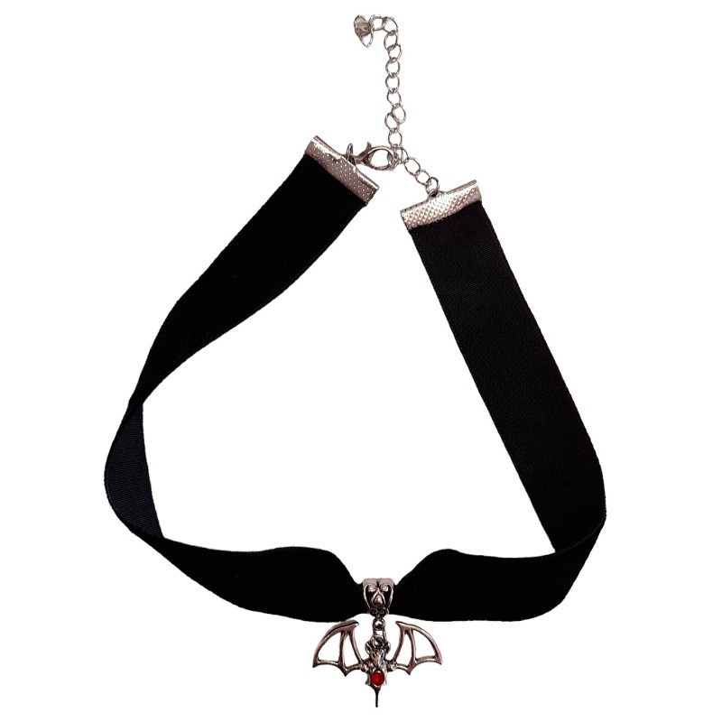 Gargantilla Choker Terciopelo Murciélago
