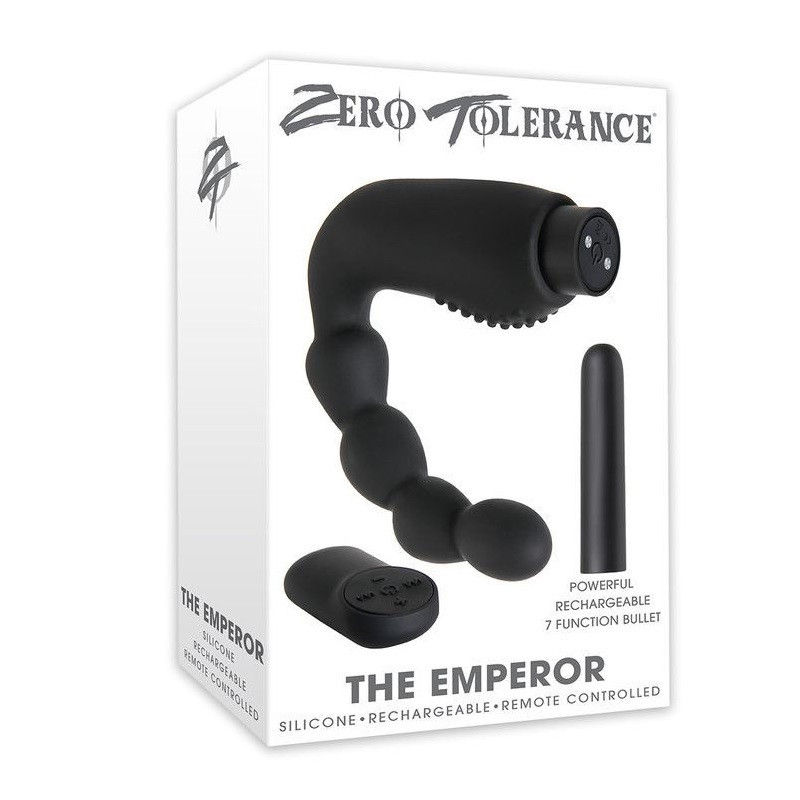 Control Remoto Estimulador Vibrador Recargable Emperor Zero Tolerance