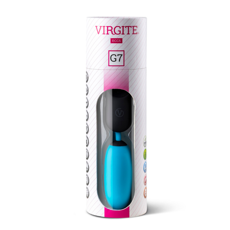 Control Remoto Huevo Recargable Virgite G7 Azul
