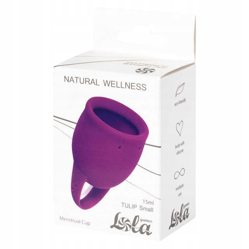 Copa Menstrual Natural Wellness Talla S Morada