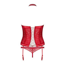 Corset De Obsessive Flameria Rojo