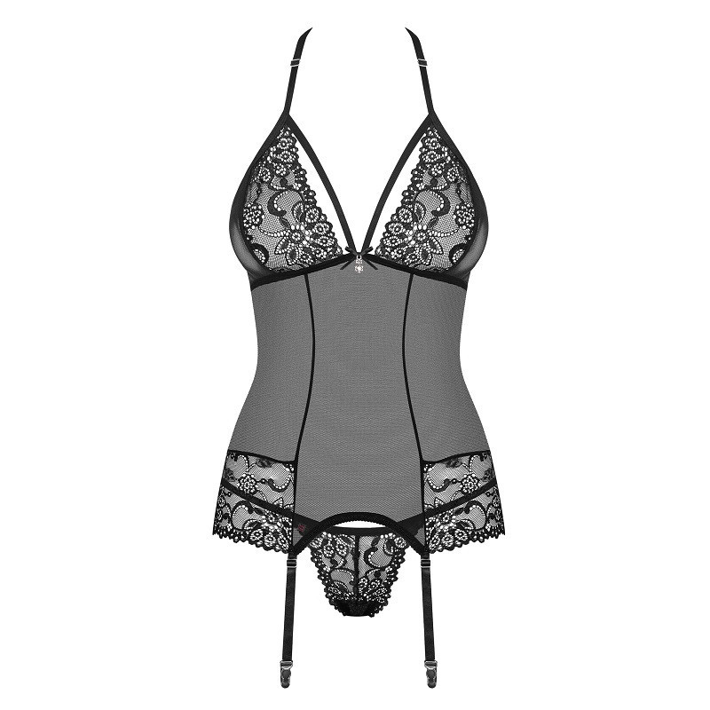 Corset y Tanga De Obsessive 838 Corset y Tanga De Obsessive 838