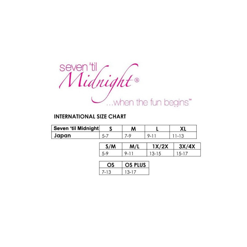 Corset Y Tanga Midnight 9339P Blanco