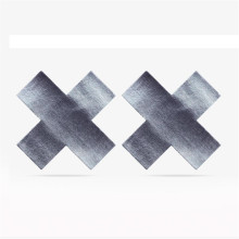 Cubre Pezones Lovetoy Pack Cruces Negras Y Grises