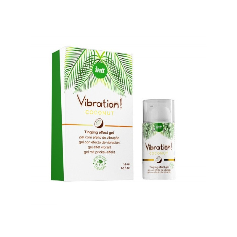 Gel Efecto Vibration Coco INTT Vegano 15 ml