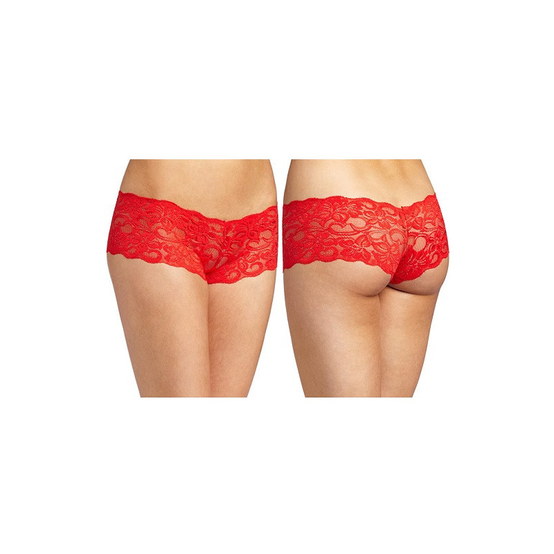 Culotte Baci Rojo 210 De Encaje