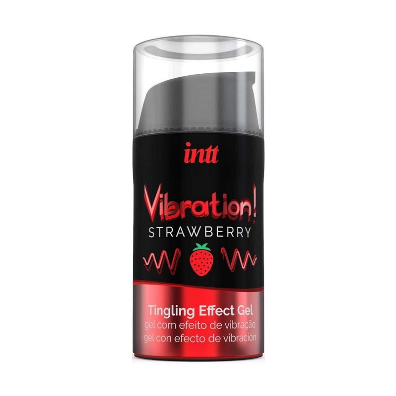 Gel Efecto Vibration Fresa Intt 15 ml