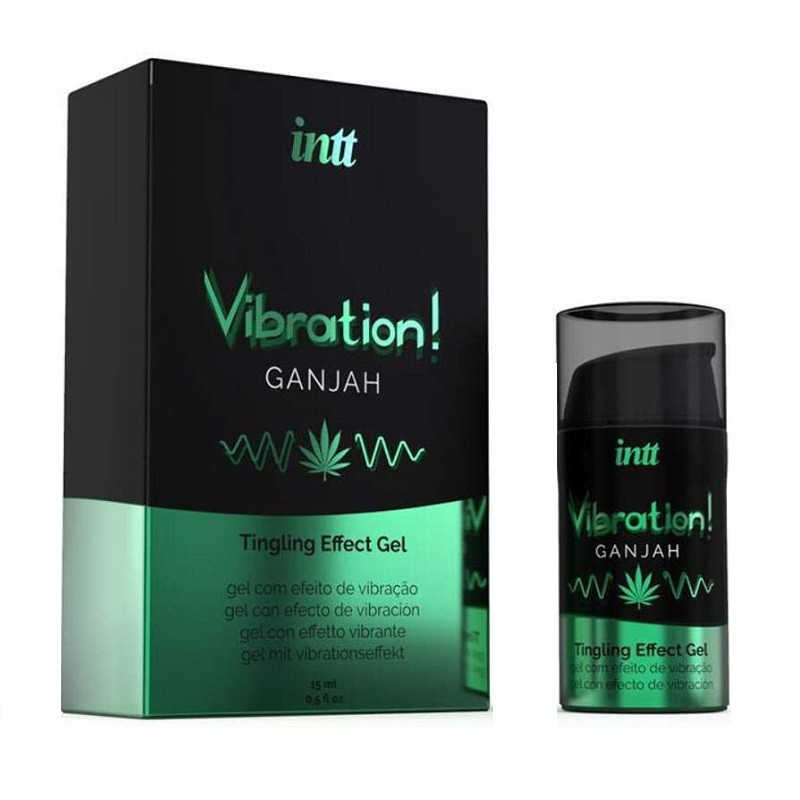 Gel Efecto Vibration Ganjah Intt 15 ml