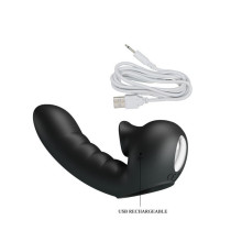 Dedal Estimulador Recargable Hobgoblin Pretty Love Negro