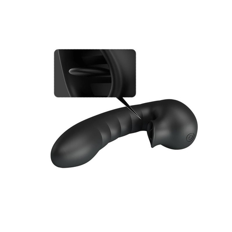 Dedal Estimulador Recargable Hobgoblin Pretty Love Negro