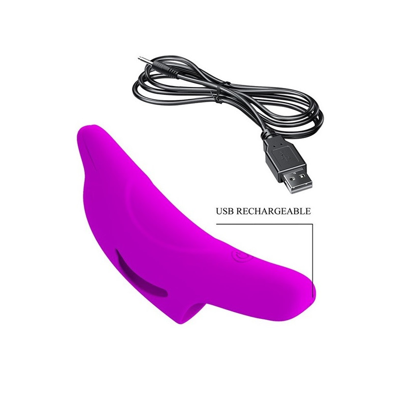 Dedal Estimulador Recargable Pretty Love Delphini