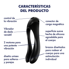 Dedal Estimulador Recargable Satisfyer Candy Cane