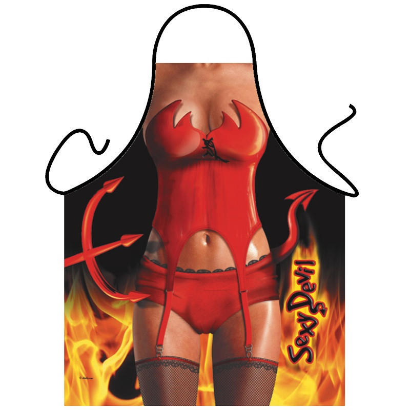 Delantal ITATI Sexy Diablesa