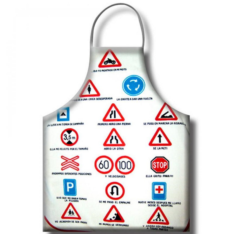 Delantal Señales Tráfico