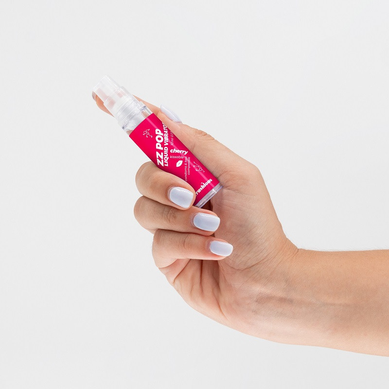 Gel Estimulante Vibrador Líquido Crushious ZZPop Cereza 10 ml