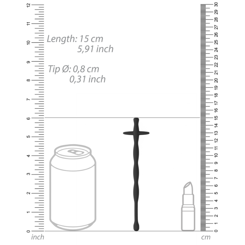 Dilatador Uretral Silicona Cock Pin Ouch