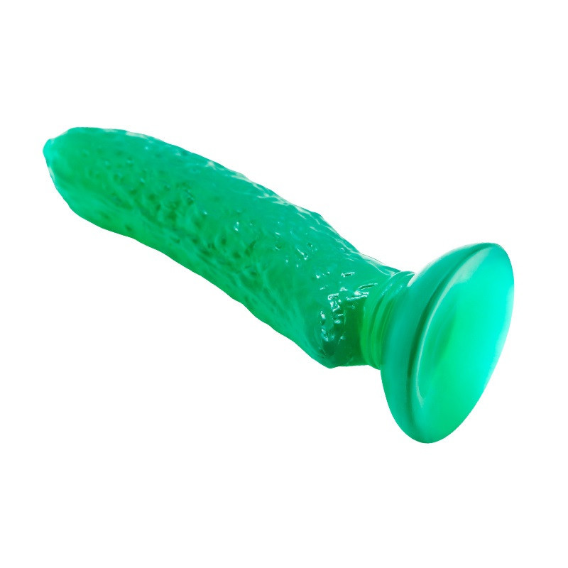 Dildo Con Ventosa Forma Pepino Passionate Fruit