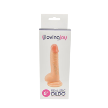 Dildo con Ventosa Loving Joy Realistic Dildo 6"