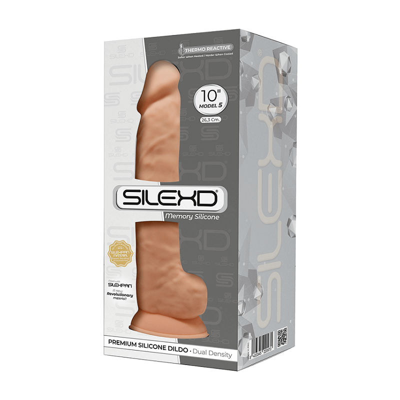 Dildo Con Ventosa SILEXD 10 Beis