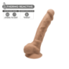 Dildo Con Ventosa SILEXD 7 Caramelo