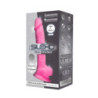 Dildo Con Ventosa Silexd 7 Modelo 1 Glow In The Dark Rosa