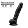 Dildo Con Ventosa SILEXD 9 Modelo 1 Negro