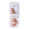 Dildo Con Ventosa Virgite R29 Dual Layer Realistic Beis