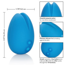 Estimulador recargable Calexotics Silicona Mini Marvelous Eggciter