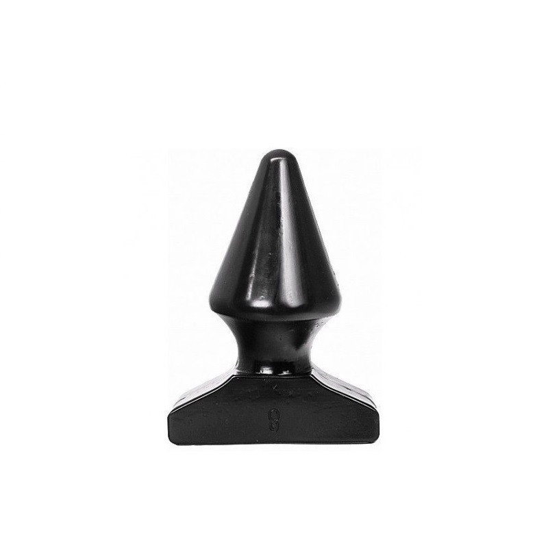 Dildo Dilatador All Black Cono 17 cm