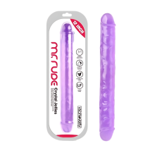 Dildo Doble Mr. Rude Jellies Morado