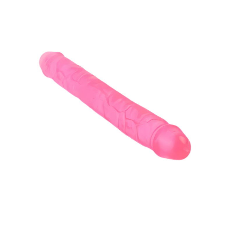 Dildo Doble Mr.Rude Jellies Rosa