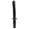 Dildo Empuñadura The Man Handler 10 Negro