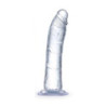 Dildo Jelly Glazed Clear Realistic Dildo 21,5 cm