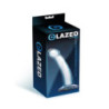 Dildo Jelly Glazed Curved Clear 14 cm
