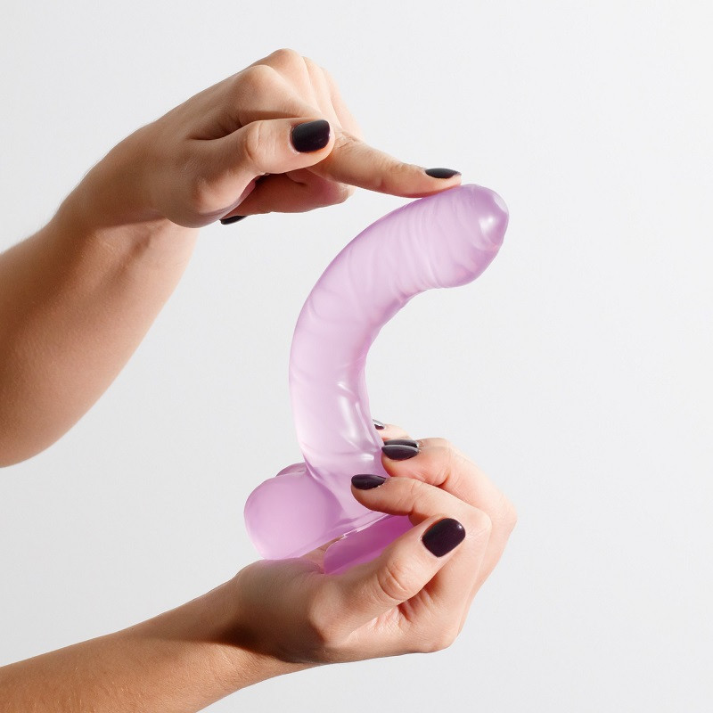 Dildo Jelly Hudini Morado Crushious