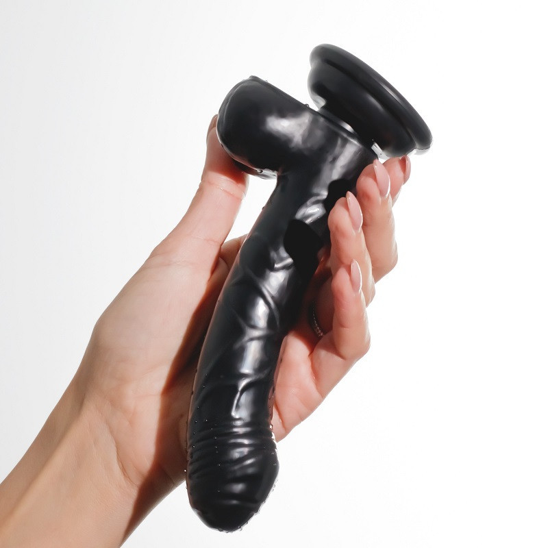 Dildo Jelly Hudini Negro Crushious