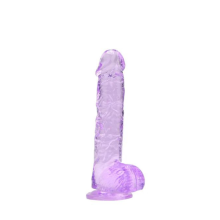 Dildo Jelly Loving Joy Realístico With Balls 6