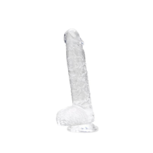 Dildo Jelly Loving Joy Realístico With Balls 6