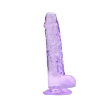 Dildo Jelly Loving Joy Realístico With Balls 7