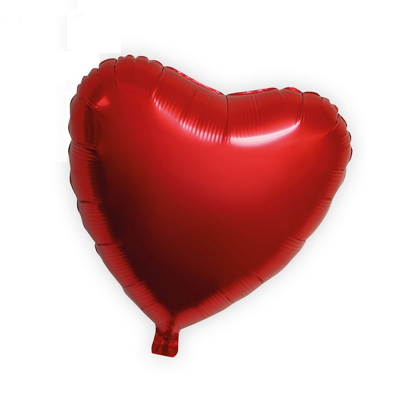 Globo Poliamida Corazón Rojo 60 cm