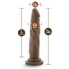 Dildo Realístico DR. sKIN 7,5"